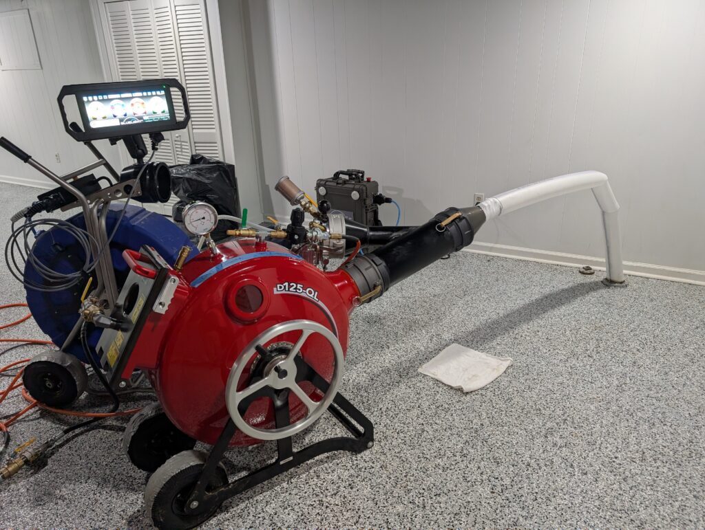 Triton Plumbing performs trenchless sewer repair